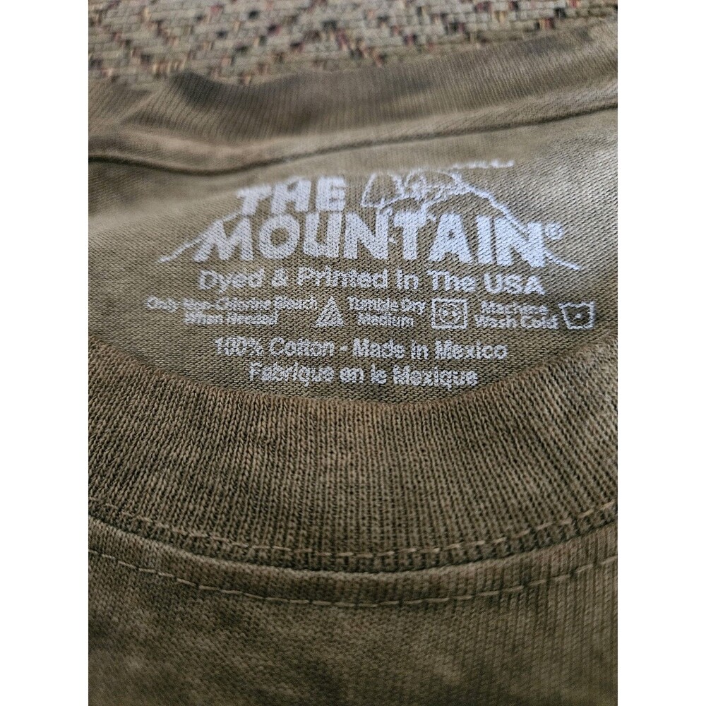 The Mountain "DJ Jahman" Rasta Lion T-Shirt 2XL Pre-Shrunk Cotton - Picture 2 of 3